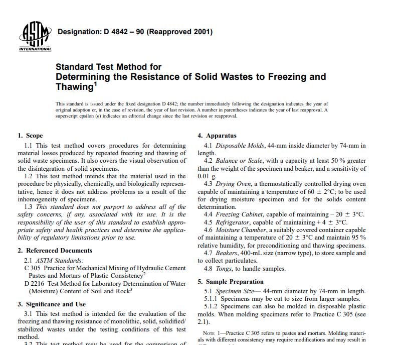 Astm D 4842 – 90 (Reapproved 2001) Pdf free download