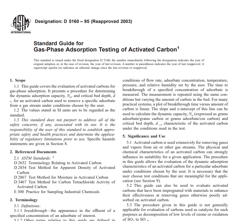 Astm D 5160 – 95 (Reapproved 2003) Pdf free download
