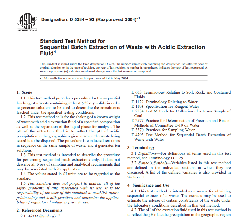 Astm D 5284 – 93 (Reapproved 2004)e1 Pdf free download