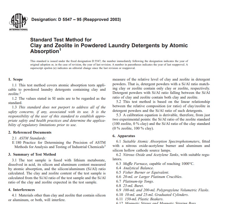 Astm D 5547 – 95 (Reapproved 2003) Pdf free download