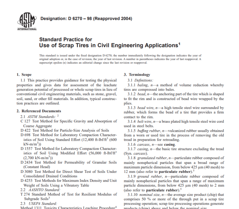 Astm D 6270 – 98 (Reapproved 2004) Pdf Free Download