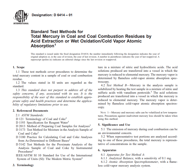 Astm D 6414 – 01 Pdf free download