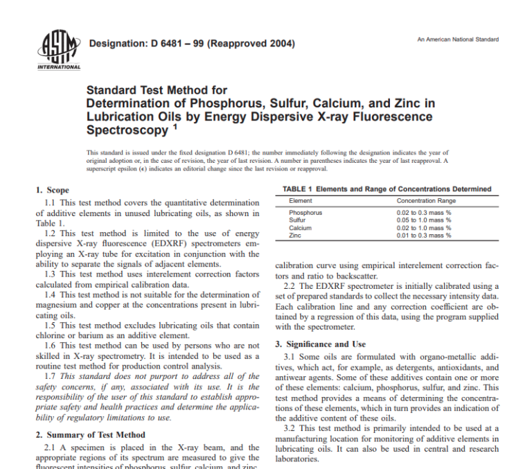 Astm D 6481 – 99 (Reapproved 2004) Pdf Free Download