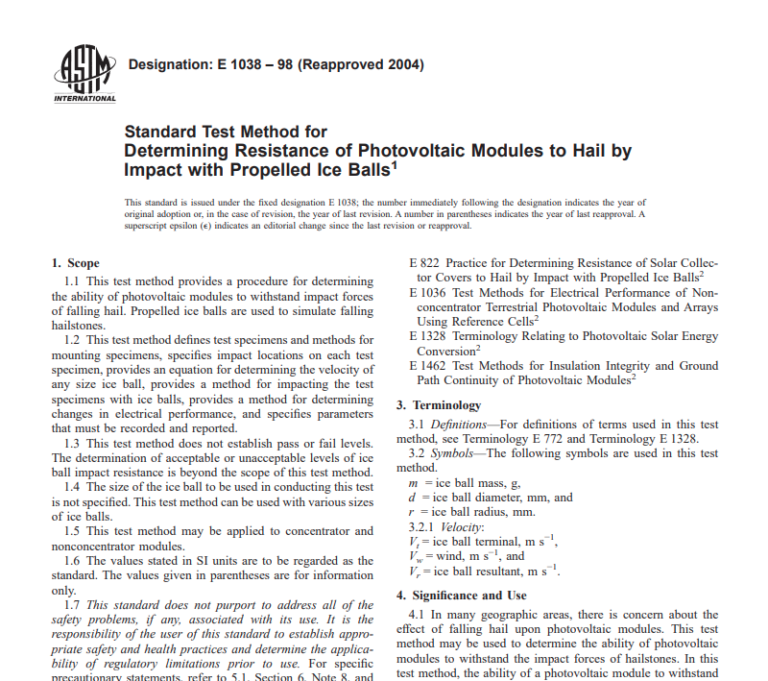 Astm E 1038 – 98 (Reapproved 2004) Pdf Free Download