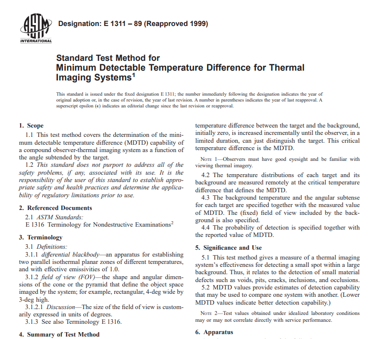 Astm E 1311 – 89 (Reapproved 1999) Pdf free download