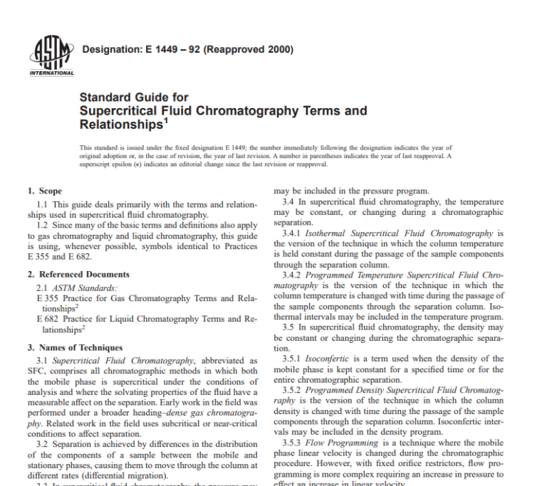 Astm E 1449 – 92 (Reapproved 2000) Pdf Free Download