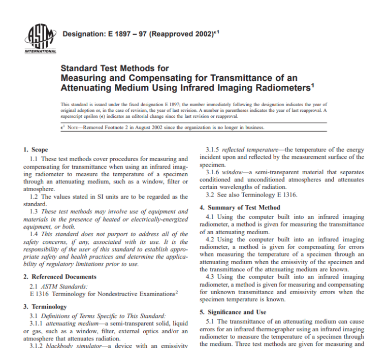 Astm E 1897 – 97 (Reapproved 2002)e1 Pdf Free Download