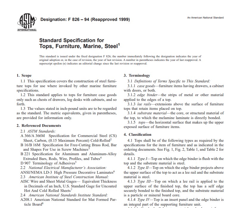 Astm F 826 – 94 (Reapproved 1999  Pdf free download