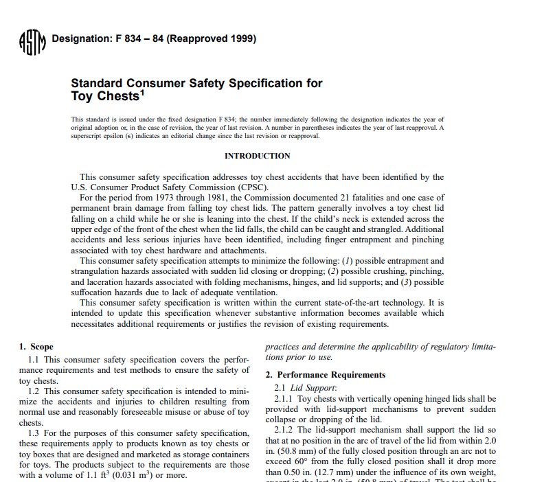 Astm F 834 – 84 (Reapproved 1999) Pdf free download – Civil Eng